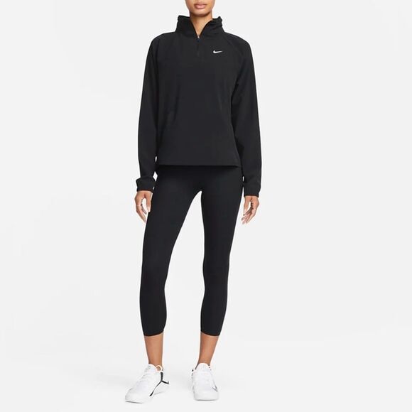 Nike Dri-FIT Legend High Rise Crop Yoga Leggings Black  Size XS Sustainable NWOT - Picture 2 of 10